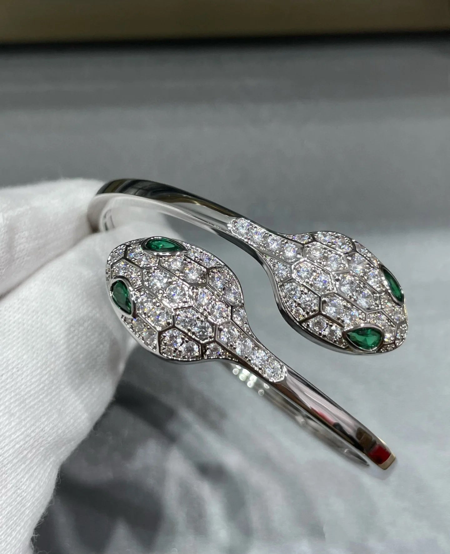 Serpent Diamond - Encrusted Bracelet