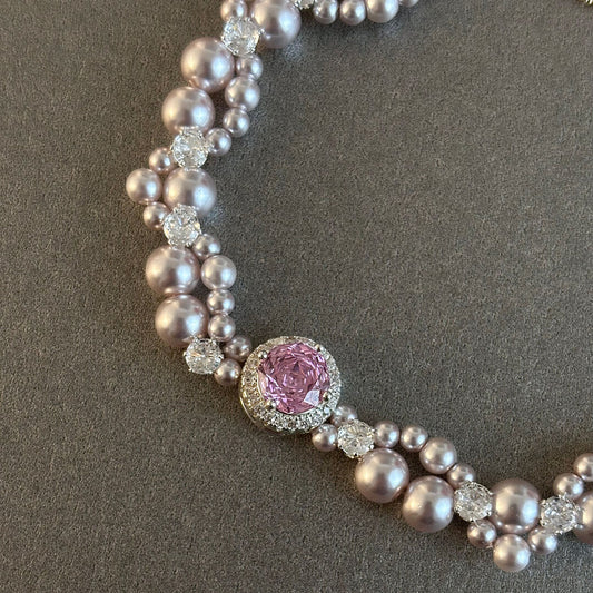 Rosy Pearl Whisper Bracelet