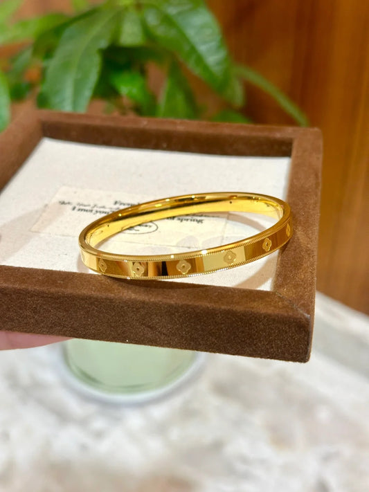 GoldLeaf Bangle