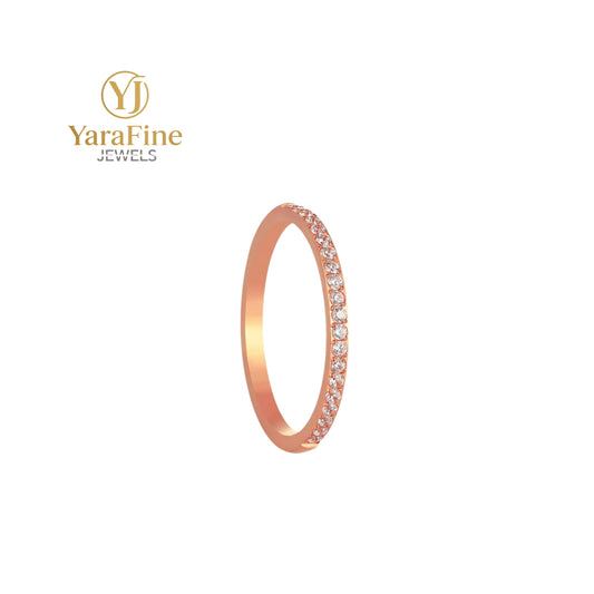 Diamond - Inlaid Titanium Steel Ring