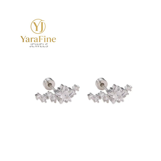 Star Zircon Cartilage Earring