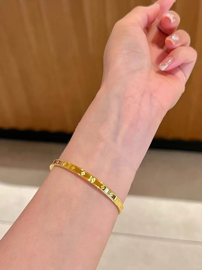 GoldLeaf Bangle