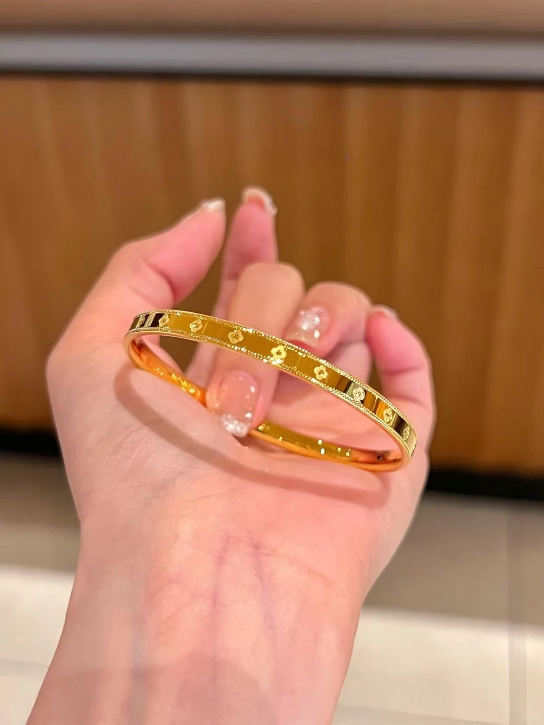 GoldLeaf Bangle